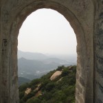 View of from the Great Wall in Beijing