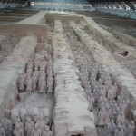 Terra cotta warriors and horses of Qin Shihuang