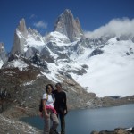 Cecile & I at the top of Fitz Roy!