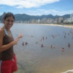 View of Leme and Copacabana Beaches, Rio